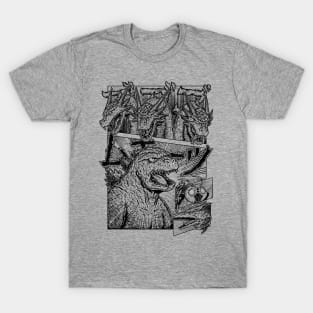 TITAN SHOWDOWN - LINES T-Shirt